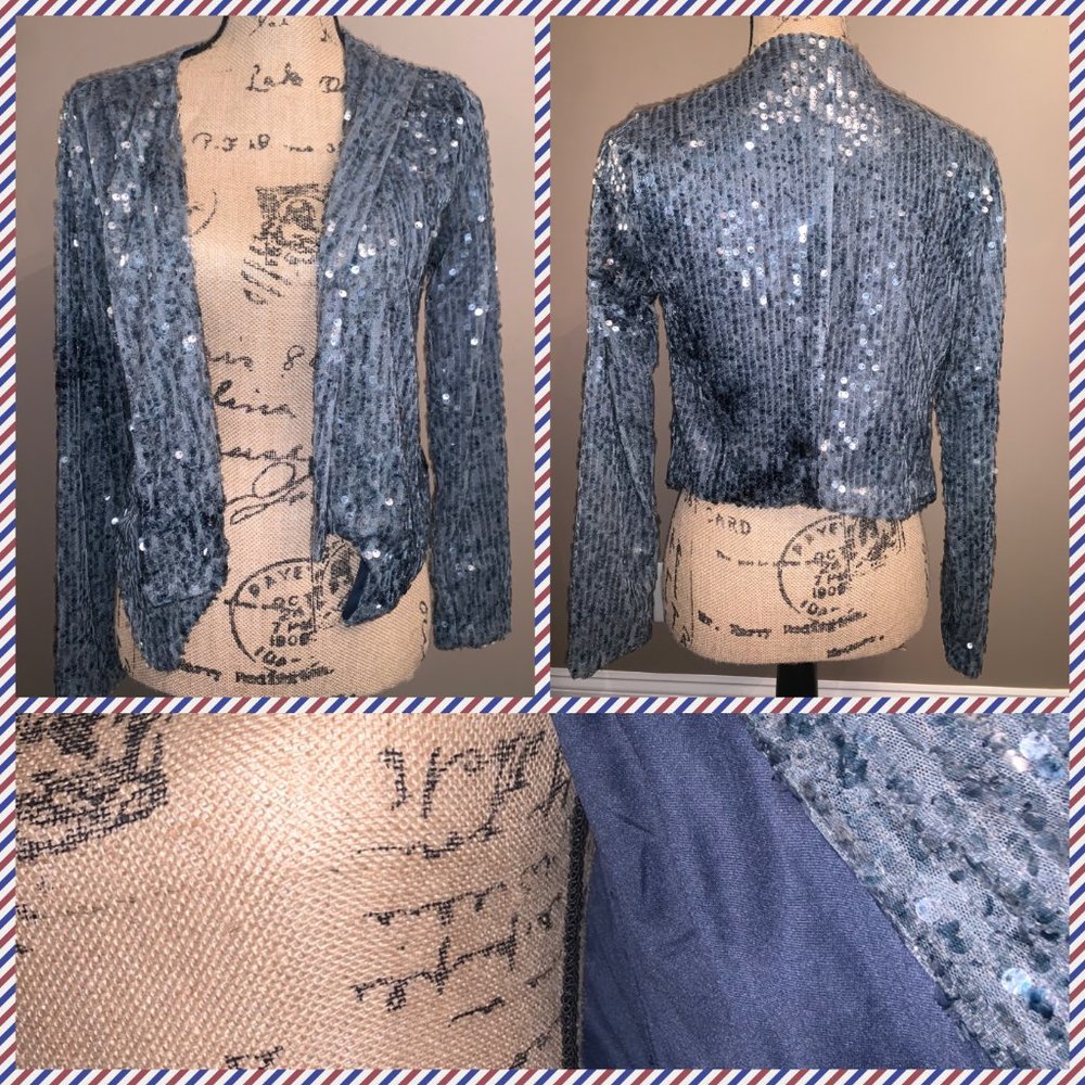 Sequin Blazer